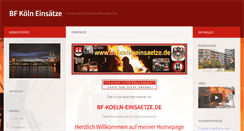Desktop Screenshot of bf-koeln-einsaetze.de