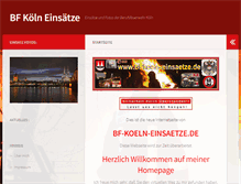 Tablet Screenshot of bf-koeln-einsaetze.de